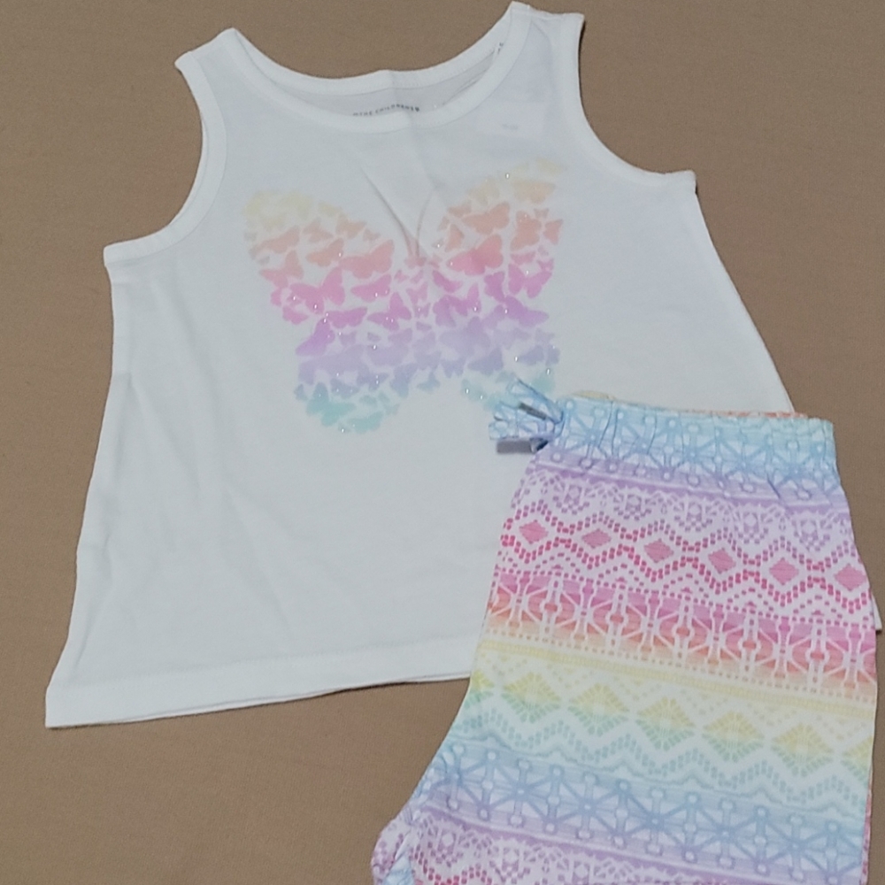 Butterfly Tank Short Set